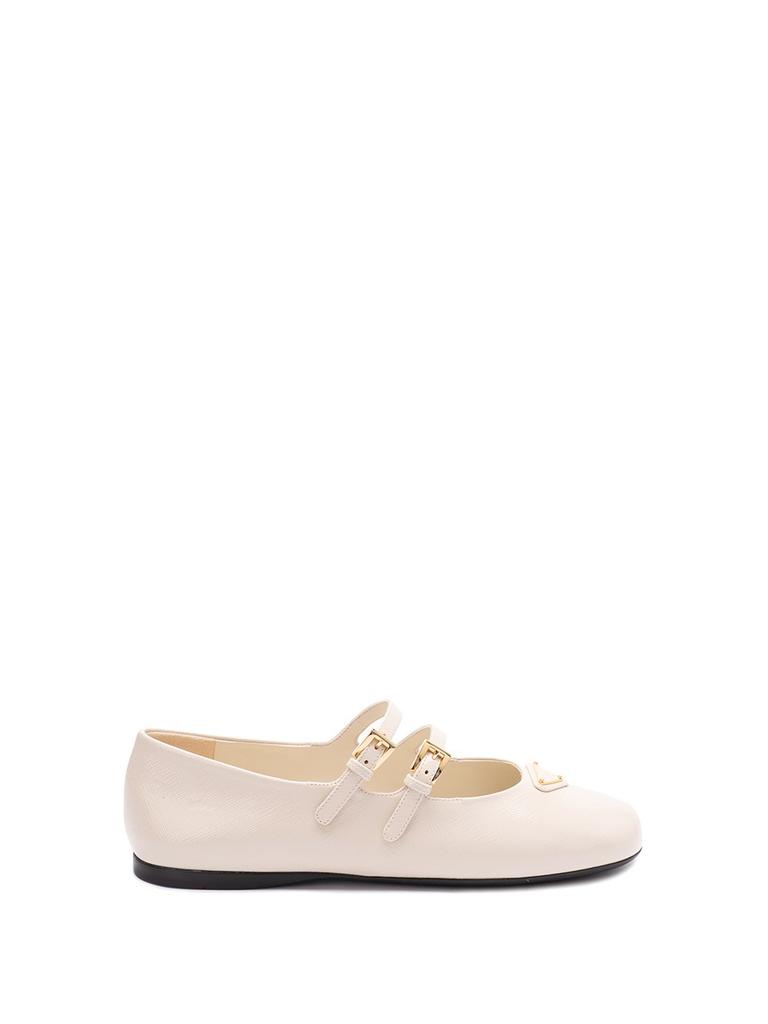 Prada Prada Leather Ballerinas