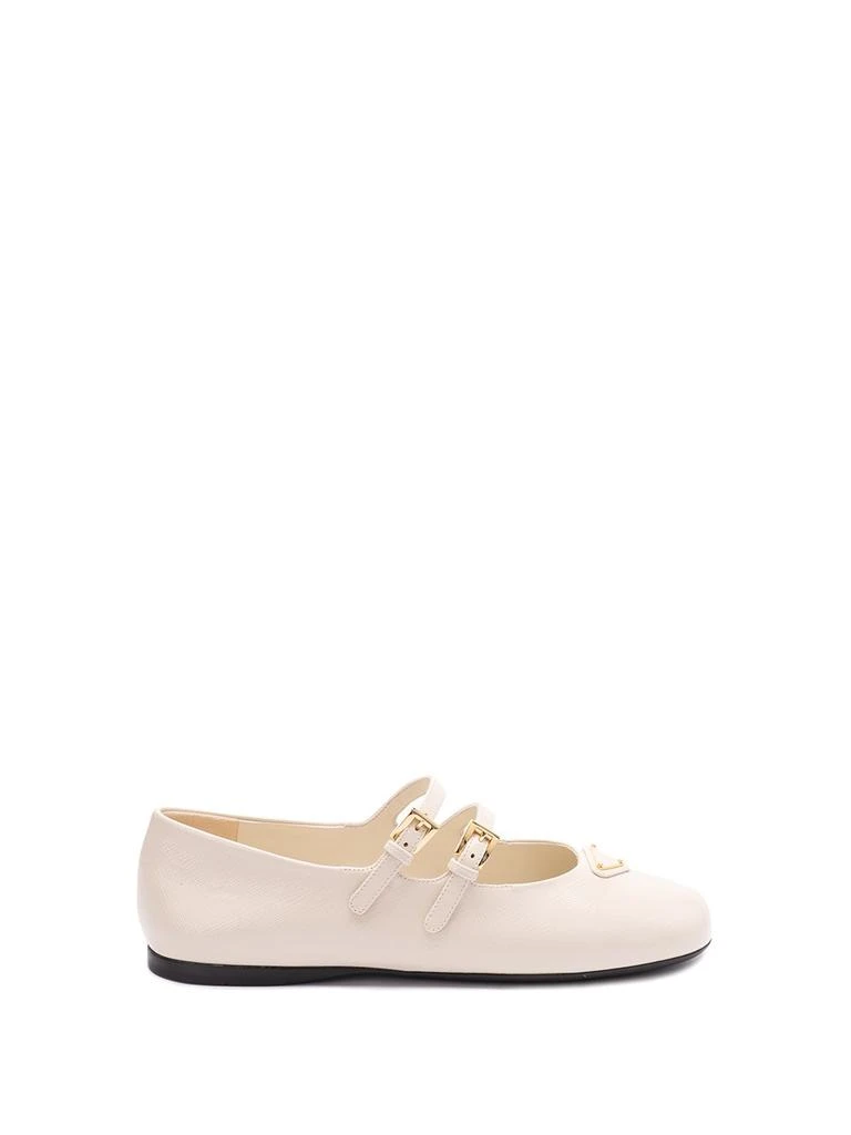 Prada Prada Leather Ballerinas 1