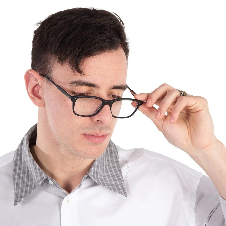 GARRETT LEIGHT JERRY Demo Rectangular Eyeglasses 1089 BIO MBK 51 3