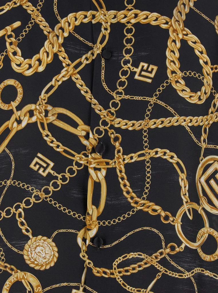 Balmain Balmain Chaînes Pattern Printed Shirt 3