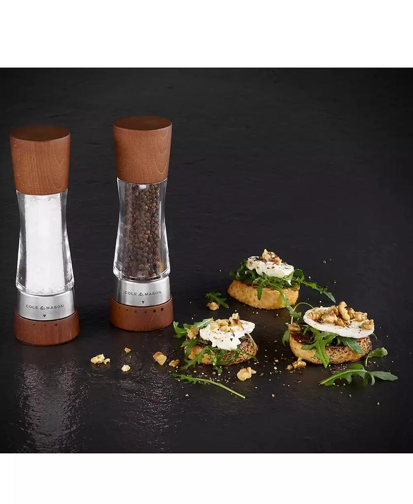 Cole & Mason Derwent Forest Wood Salt & Pepper Mill Gift Set 4