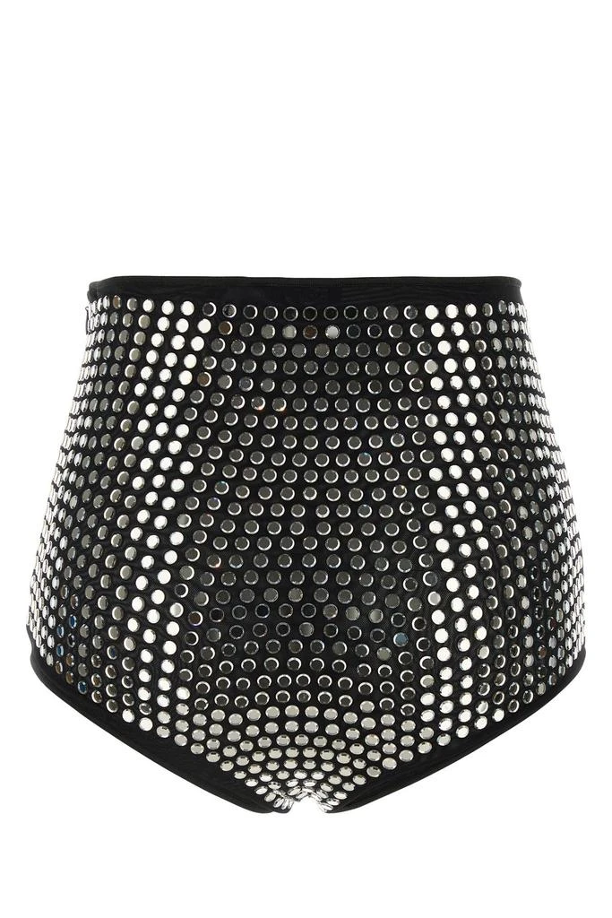 OSEREE Embellished stretch tulle slip 1