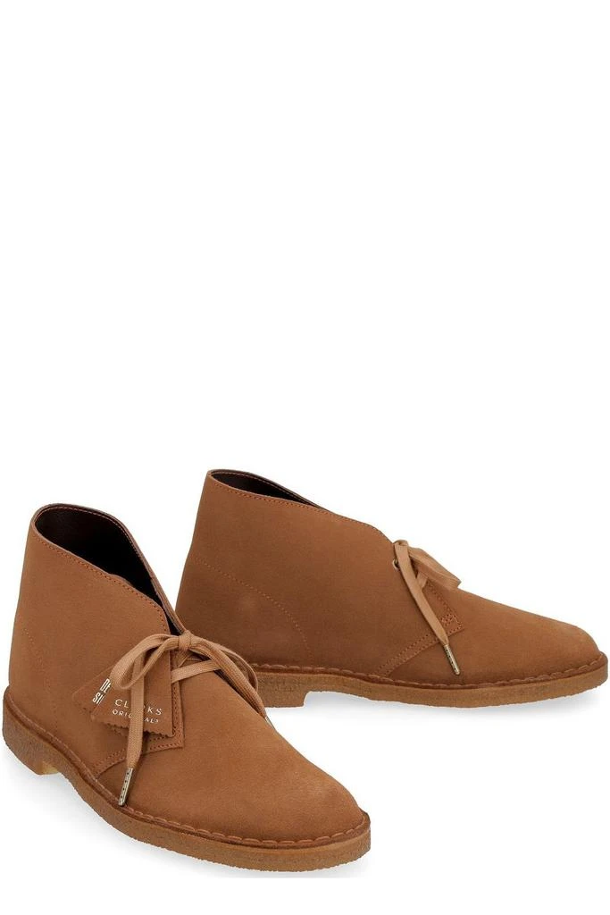 Clarks Clarks Round Toe Lace-Up Desert Boots 2