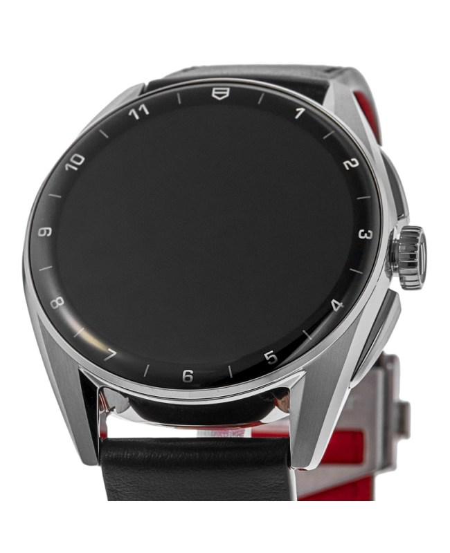 TAG Heuer Tag Heuer Connected Calibre E4 - 42mm Digital Black Dial Leather Strap Men's Watch SBR8010.BC6608