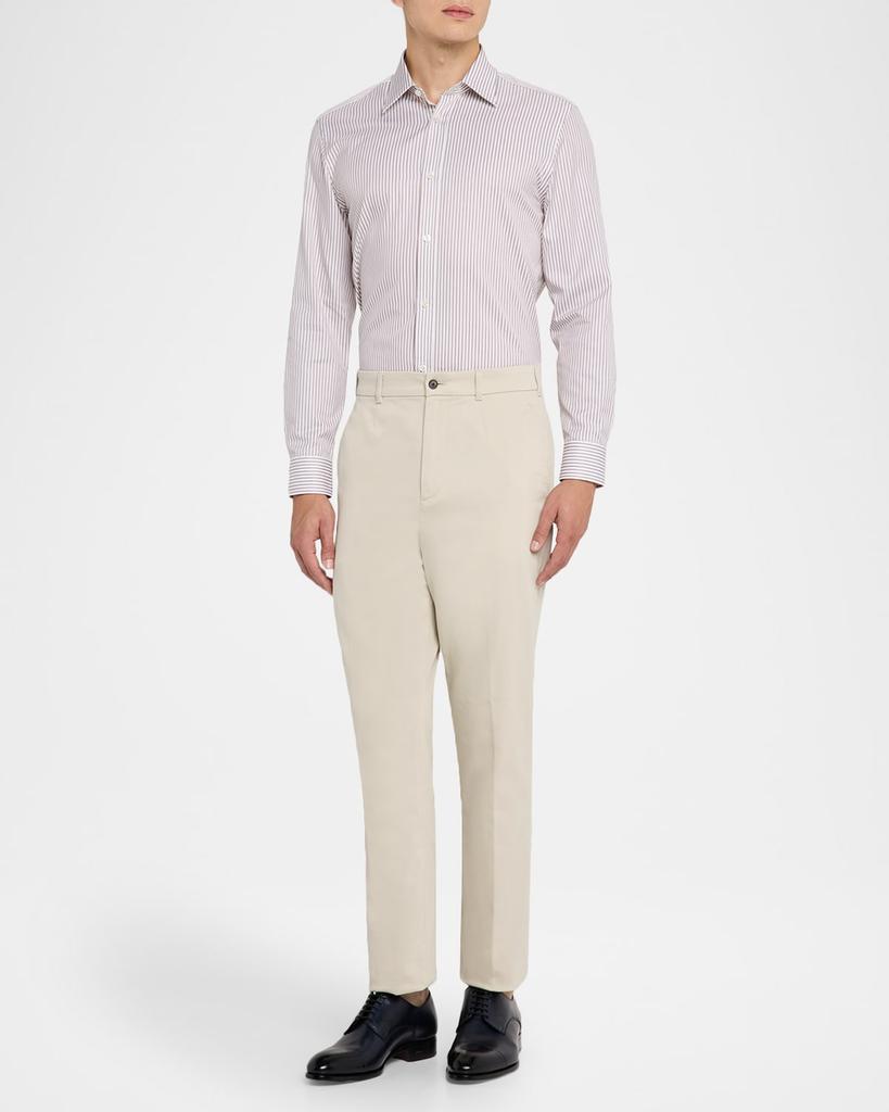 Dunhill Men's Cotton Pinstripe Modern-Fit Sport Shirt