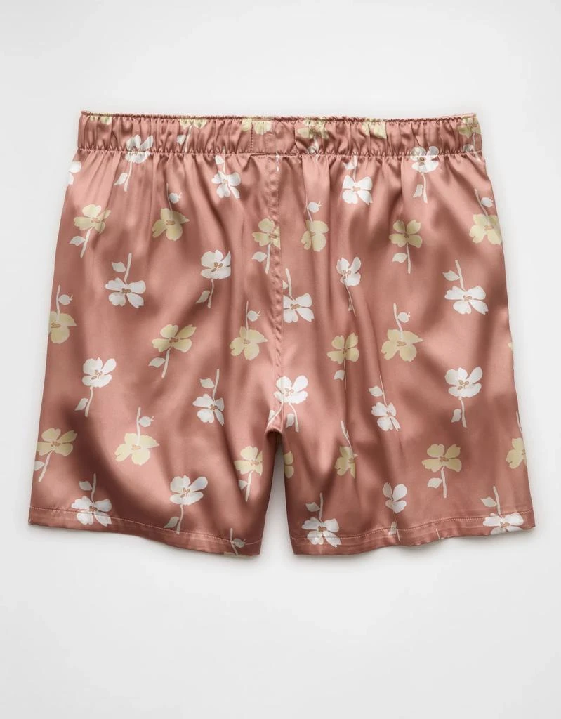 AE AEO Men's Floral Satin Pocket Boxer Short 4