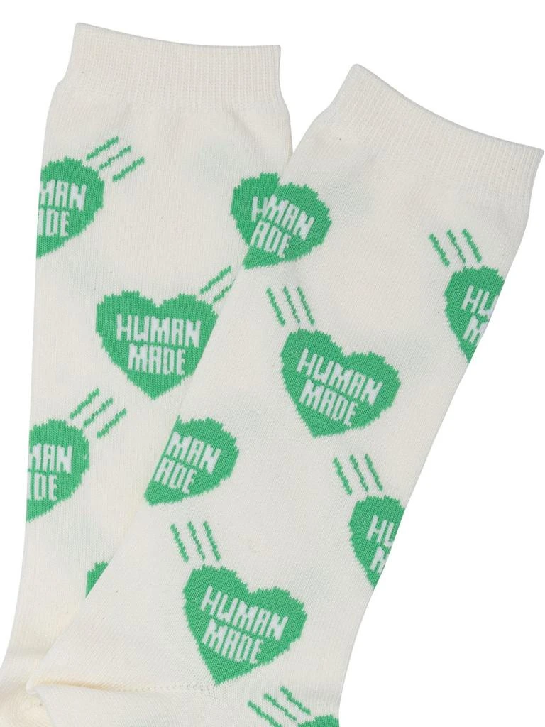 Human Made Human Made Heart Pattern Crew Socks 2