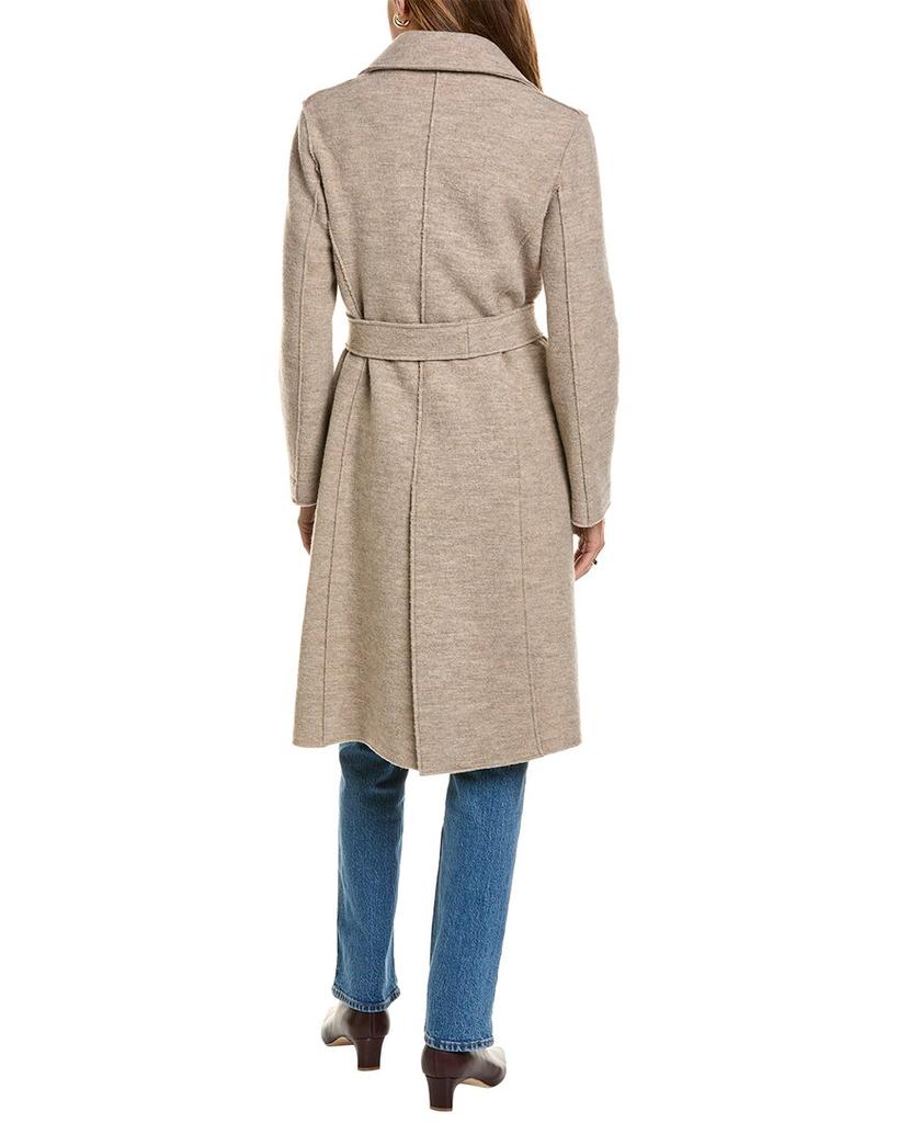 Cinzia Rocca Icons Long Wool Trench Coat