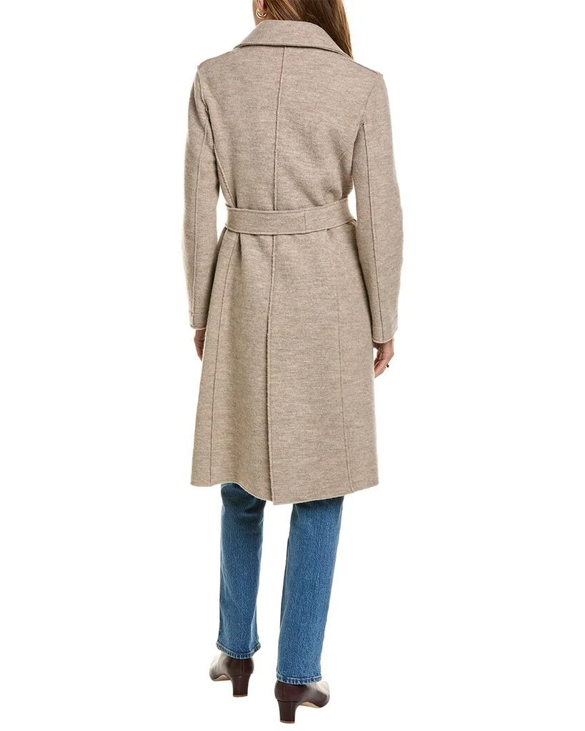 Cinzia Rocca Icons Long Wool Trench Coat 2