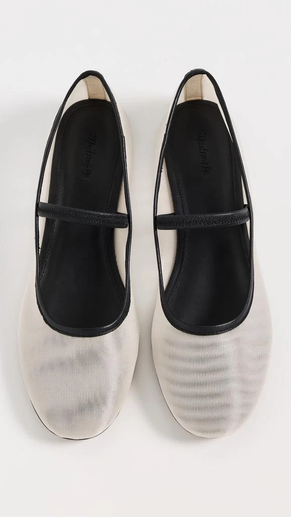 Madewell The Greta Ballet Flats in Mesh 4