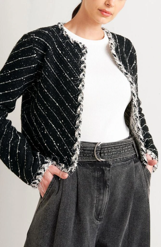 FREEMARKET Crop Knit Jacket 5