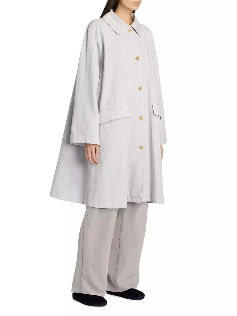 The Row Garth Cotton-Blend Coat 4