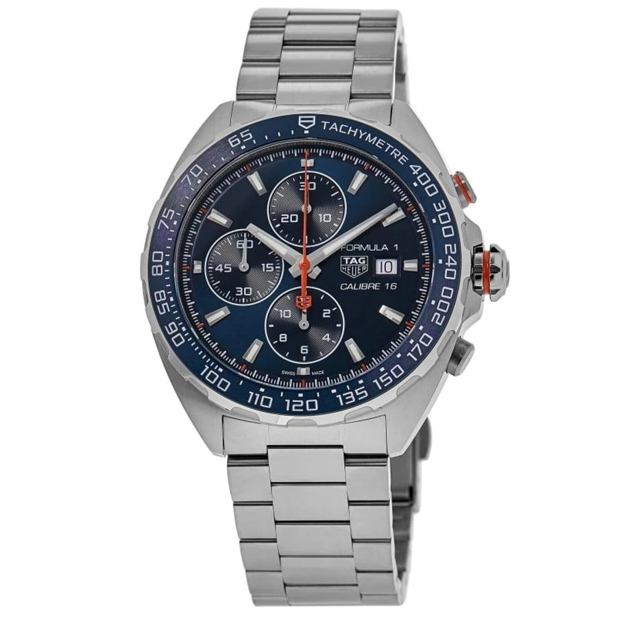 TAG Heuer Formula 1 Automatic Chronograph Blue Dial Steel Men's Watch CAZ201G.BA0876 1