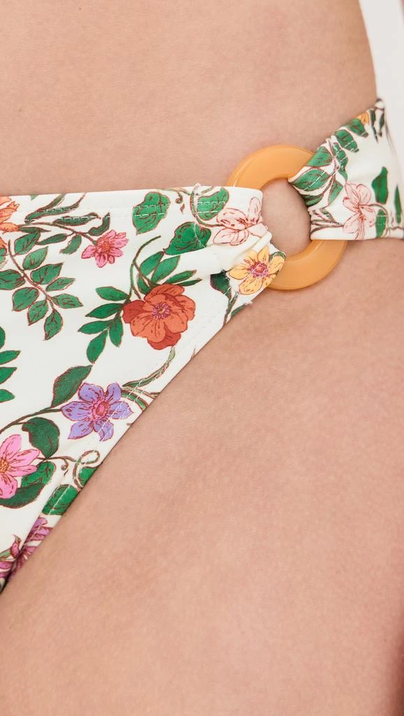 Shoshanna Toulouse Floral Ring Classic Bikini Bottoms 4
