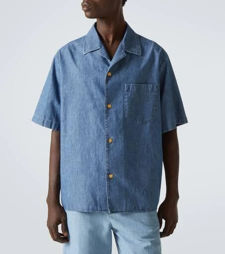 Valentino Denim bowling shirt 3