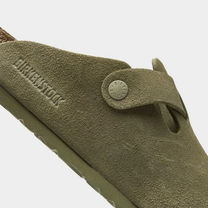 Birkenstock Men's Birkenstock Boston Suede Leather Birko-Flor Clogs 3