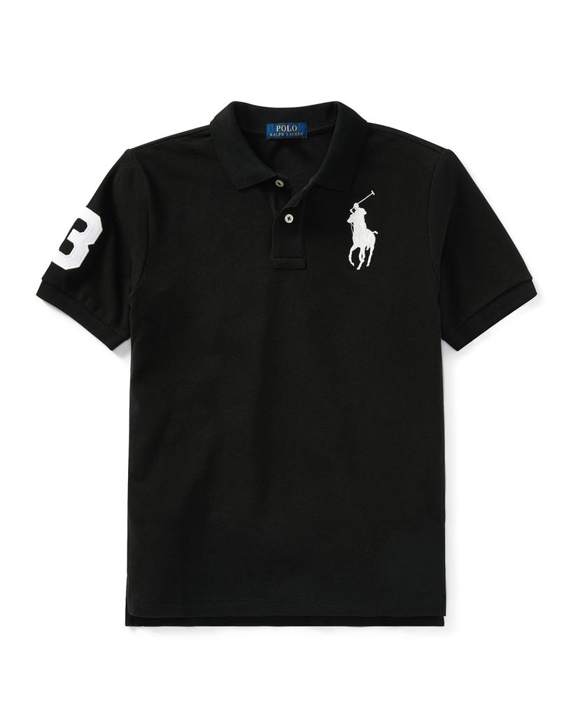 Ralph Lauren Childrenswear Boy's Big Pony Mesh Knit Polo, Size S-XL