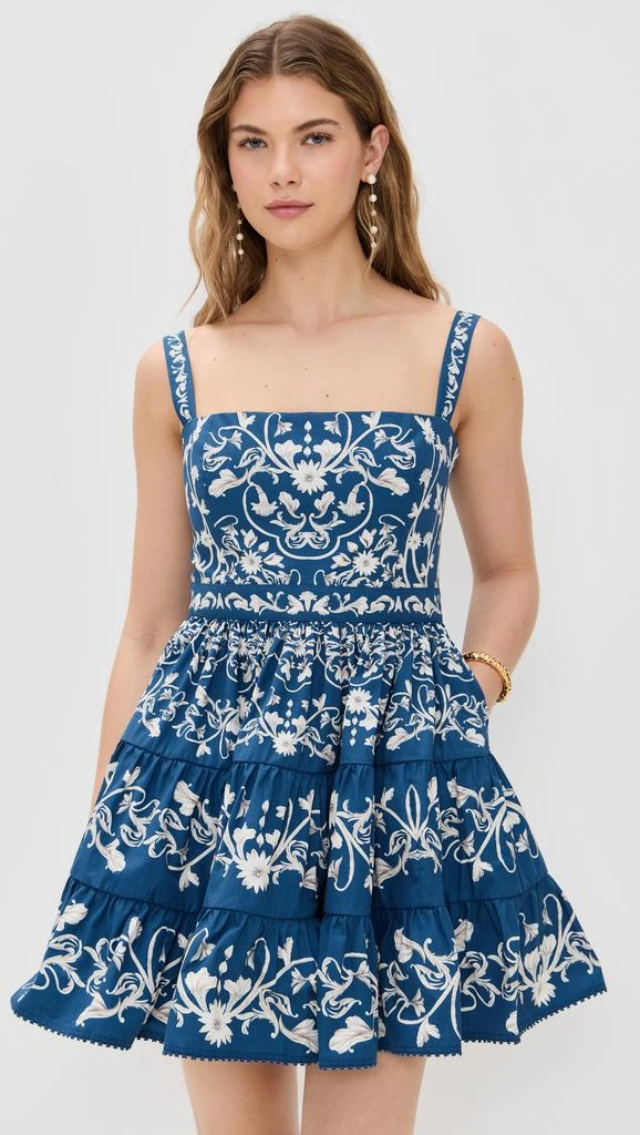 Agua by Agua Bendita Lima Mini Ribbons Dress 6