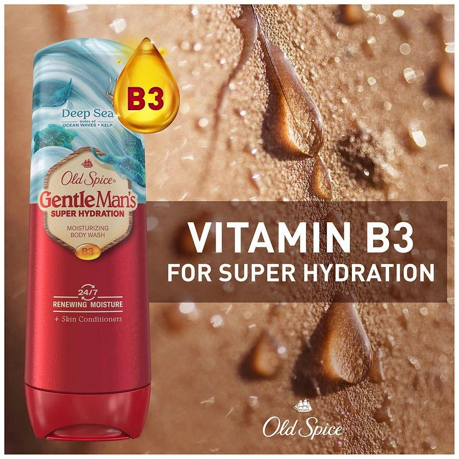 Old Spice Super Hydration Mens Body Wash Deep Sea 5