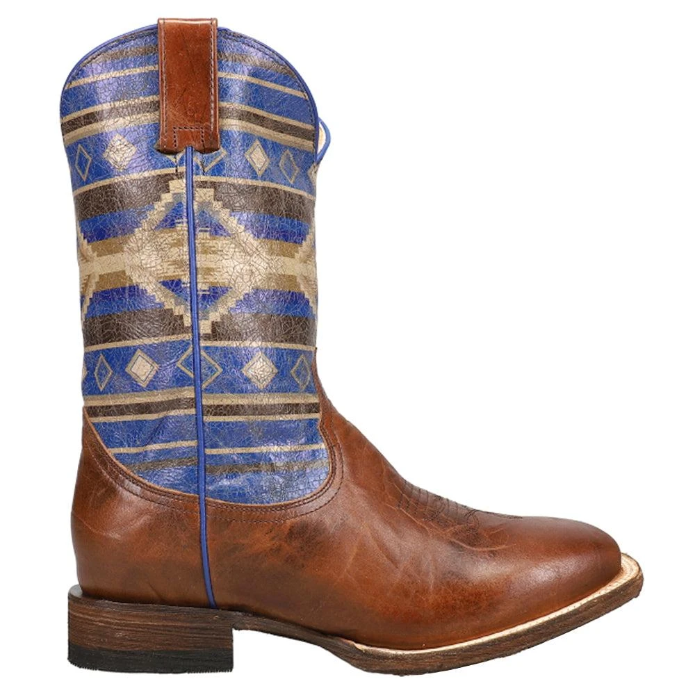 Roper Roper Aztek Southwest Square Toe Cowboy Boots (Youth)