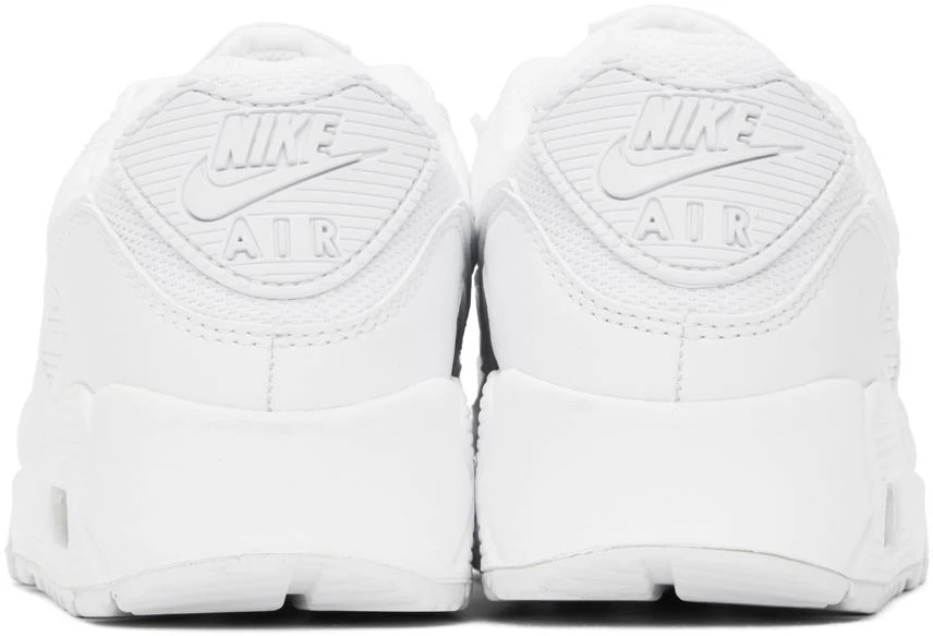 NIKE White Air Max 90 Sneakers 2