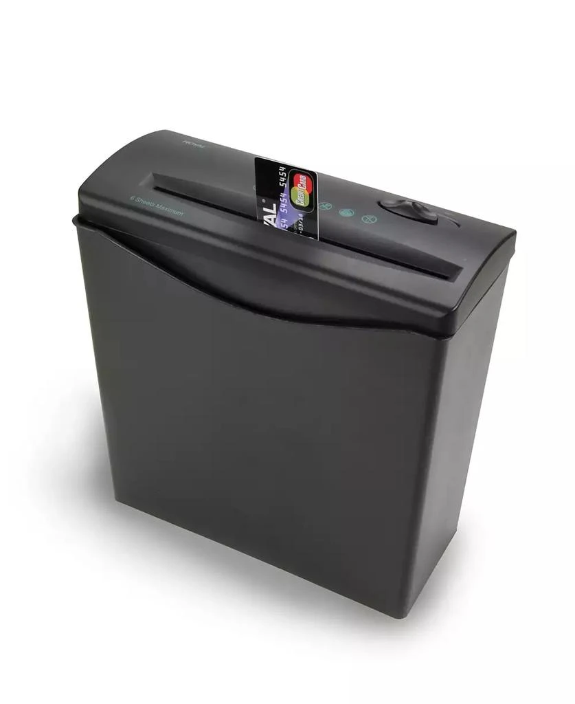 royal 6 Sheet Strip Cut Plastic Basket Shredder 3