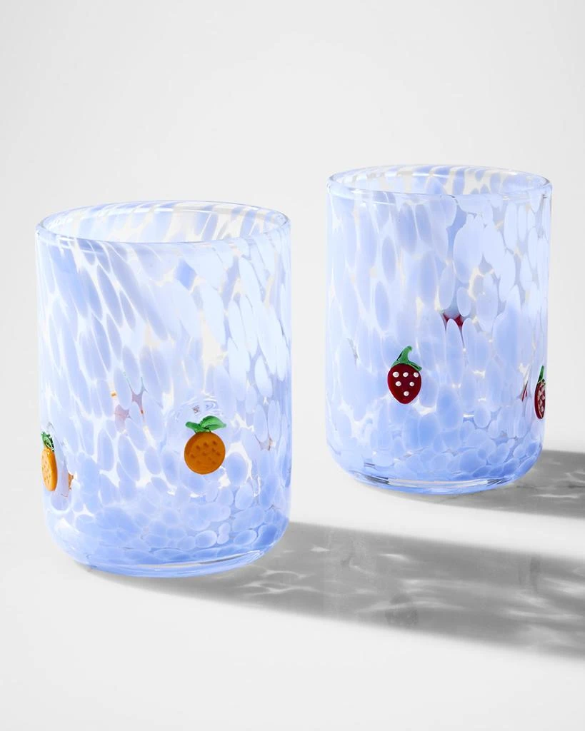 Neiman Marcus Fruity Fiesta 20 oz. Tumblers, Set of 4 3