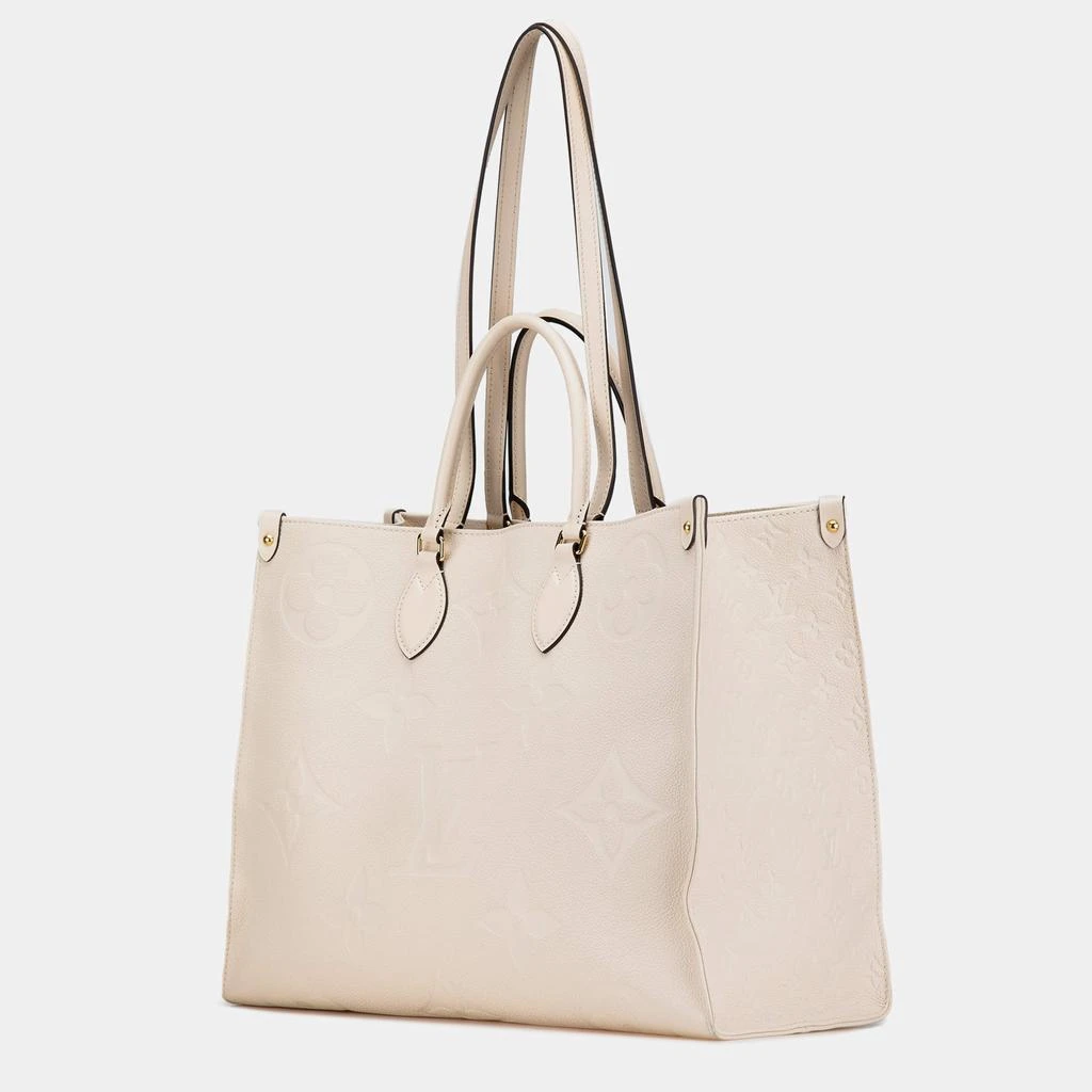 Louis Vuitton Louis Vuitton White Monogram Empreinte Onthego GM 3