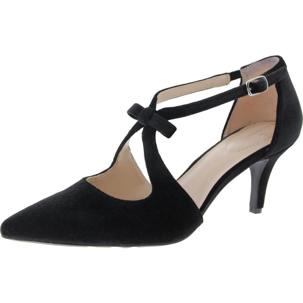 ban.do Zeffer 2 Womens Glitter Pointed Toe Slingback Heels 5
