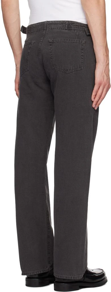 Our Legacy Black Trucker Trousers 3