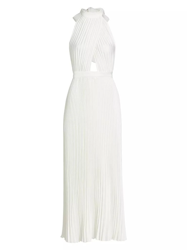 L'Idée Renaissance Sleeveless Pleated Gown 1