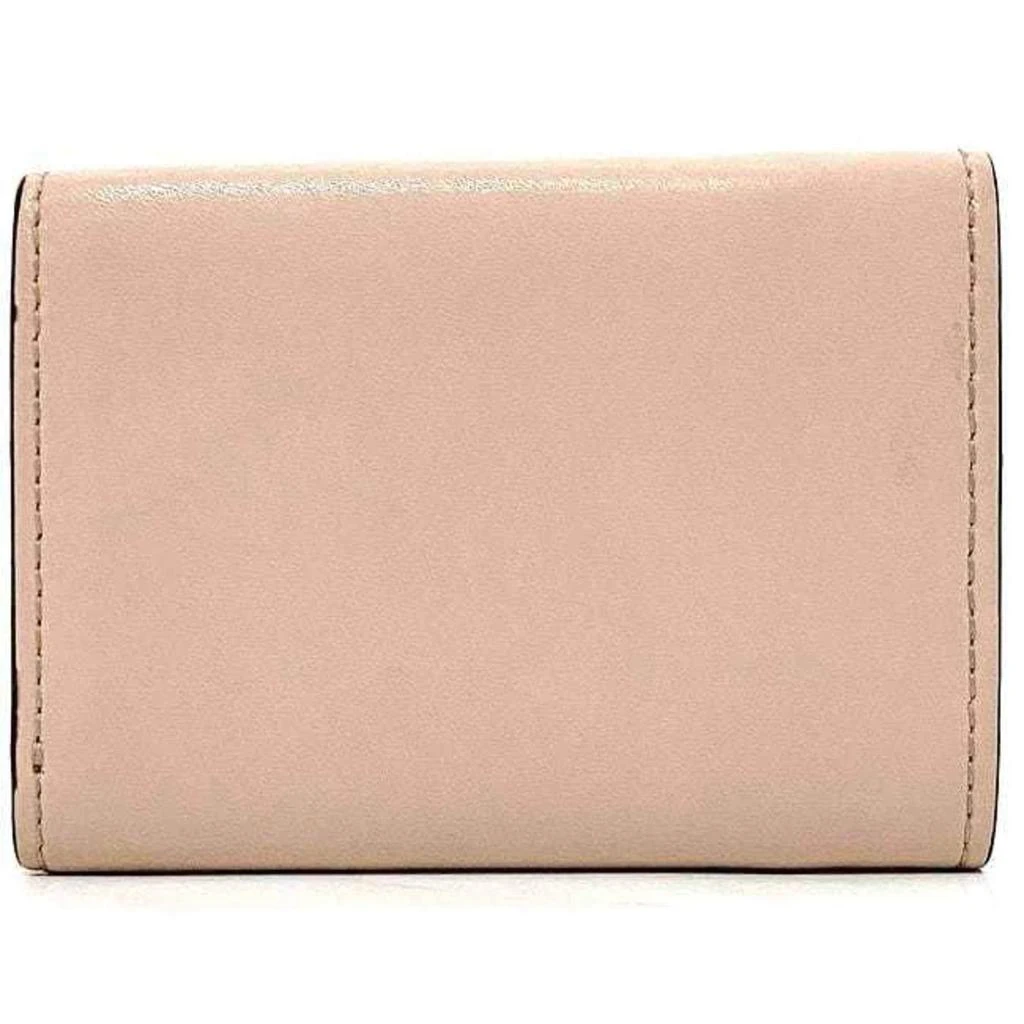 Fendi gold pink Leather Wallet (Tri-Fold) (Pre-Owned) 2