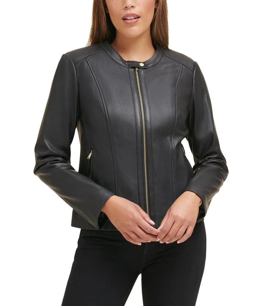 Cole Haan Leather Jacket 1