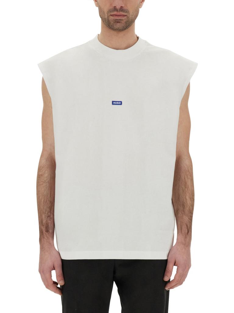 Hugo Boss SLEEVELESS COTTON JERSEY T SHIRT
