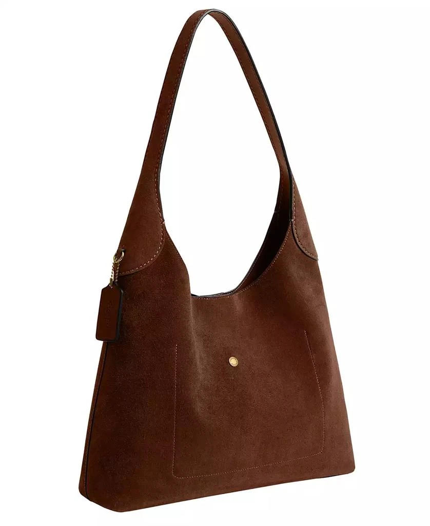 Coach Brooklyn Large Suede Shoulder Bag 34 4