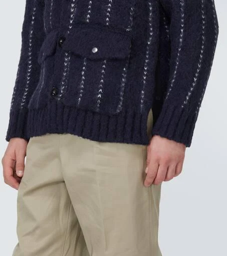 Sacai Wool-blend blouson jacket 6