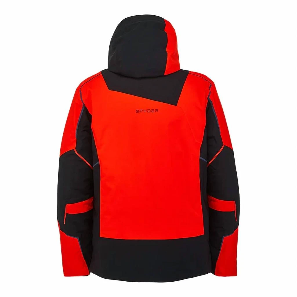 Spyder Men's Leader Jacket In Volcano Black 2