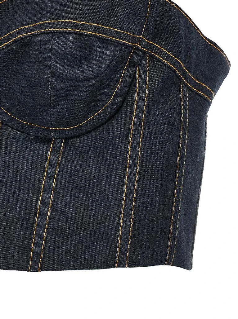 Zimmermann Zimmermann 'Crush Denim Corset' Top 5