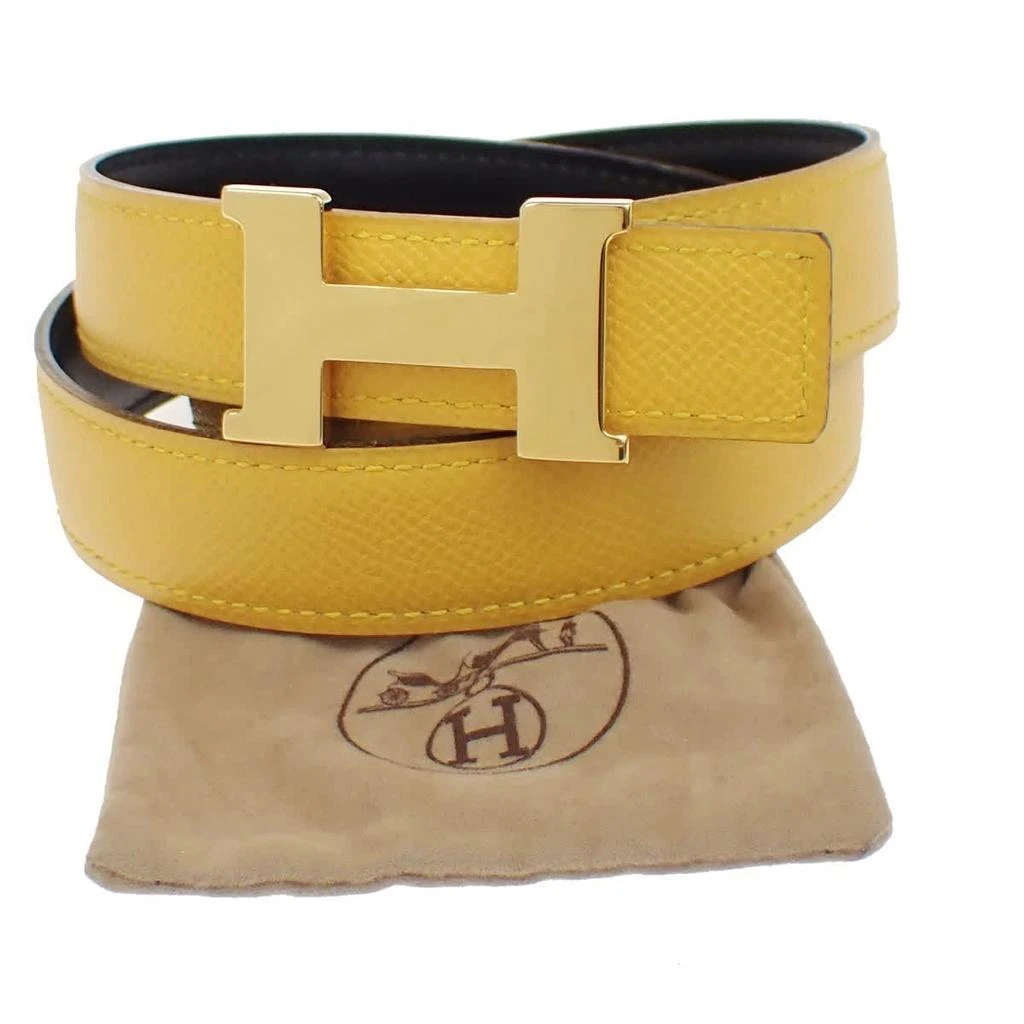 Hermes Constance Reversible Belt Leather Leather Belts Accessory (Pre-Owned)