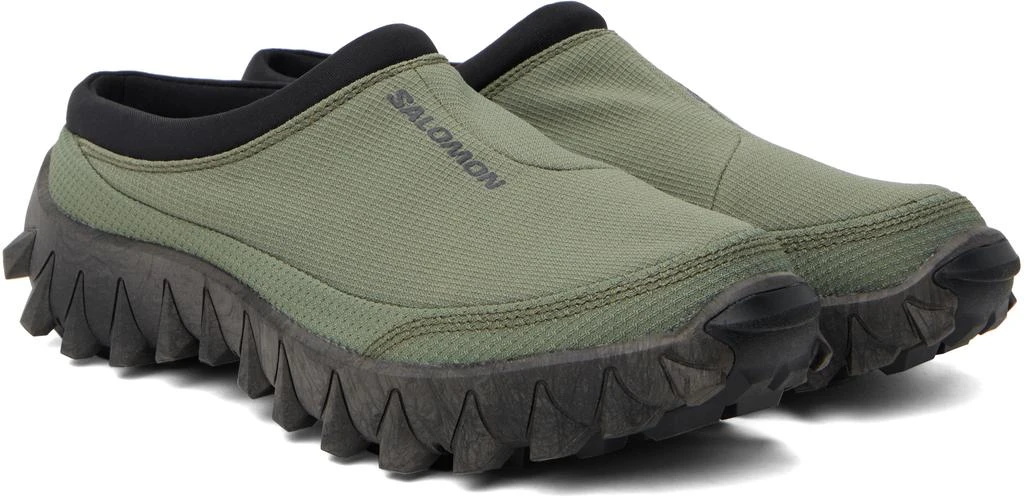 Salomon Khaki Snowclog Slippers 4