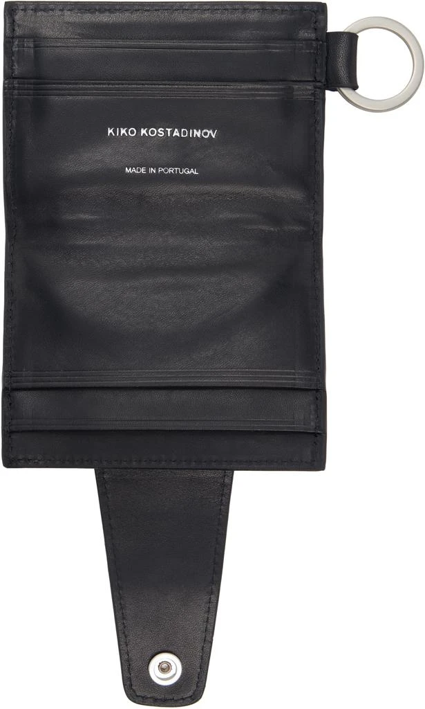 Kiko Kostadinov Black Orvos Card Holder 3