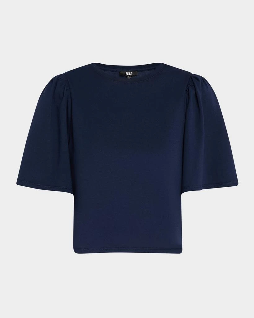 Paige Sigrid Flutter Sleeve Tee 1