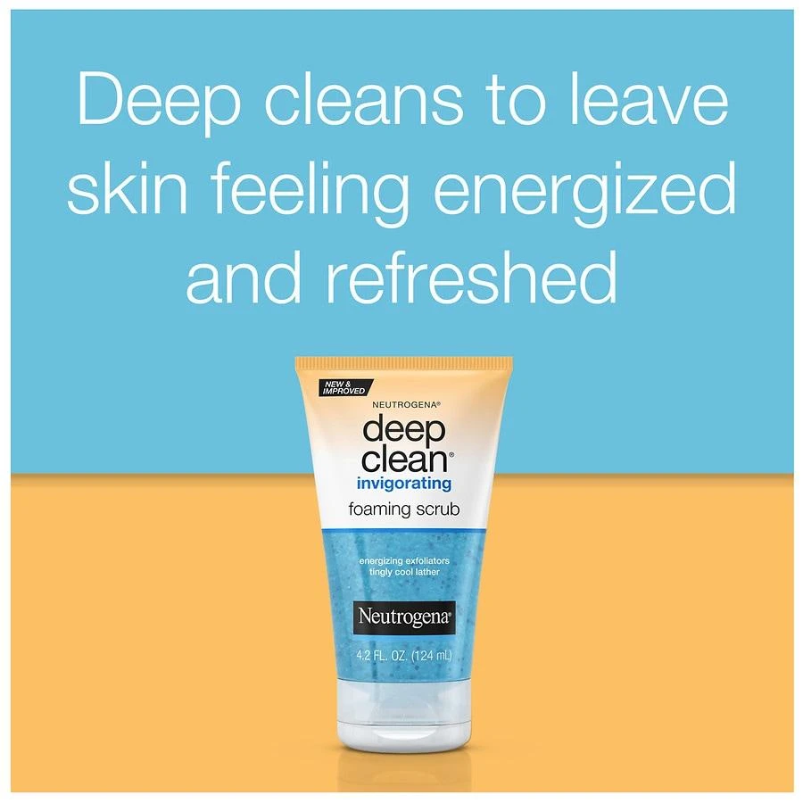 Neutrogena Deep Clean Invigorating Foaming Face Scrub 7
