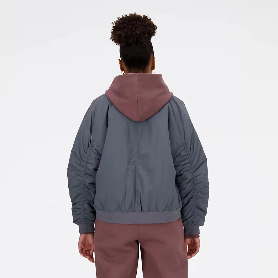 New Balance Linear Heritage Woven Bomber Jacket 4