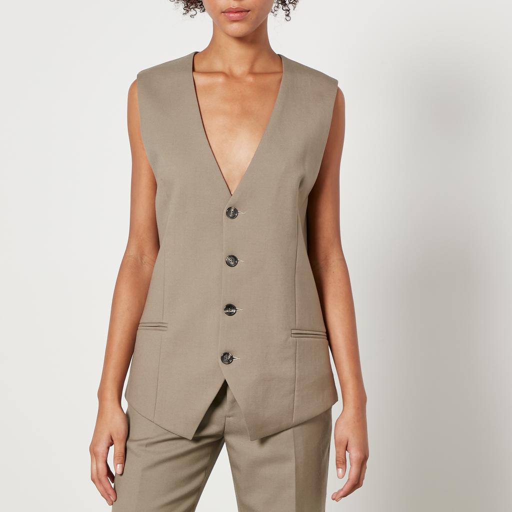 AMI AMI Wool-Twill Waistcoat