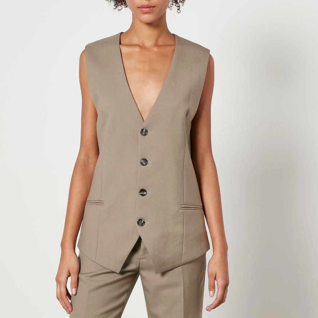 AMI Wool-Twill Waistcoat 1