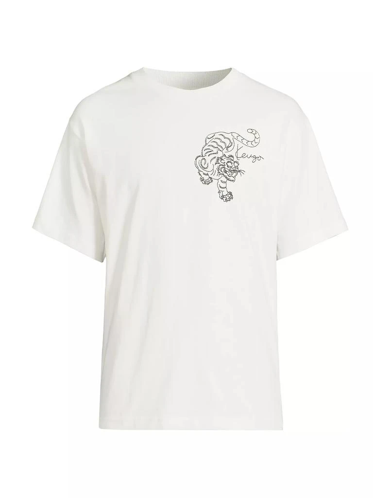 Kenzo Star Tiger Oversized T-Shirt 1