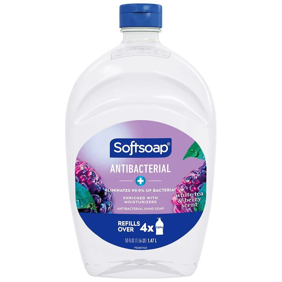 Softsoap Antibacterial Liquid Hand Soap Refill White Tea & Berry 7