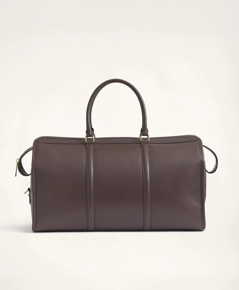 Brooks Brothers Leather Duffle Bag 1