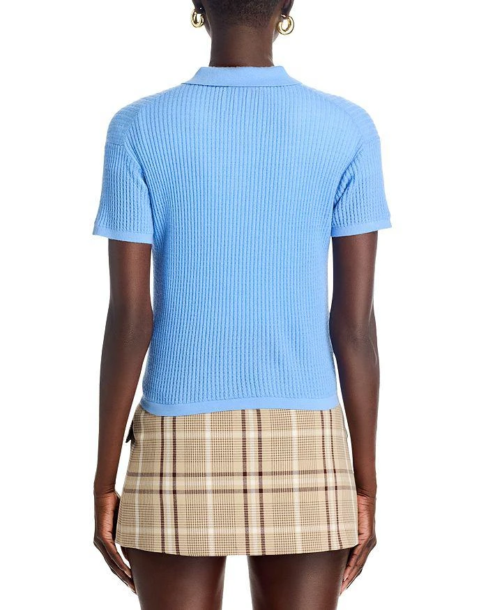 Guest in Residence Cashmere Polo Sweater 3